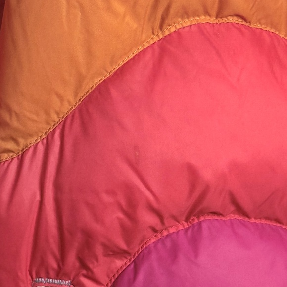 SOLD Marine Layer x Lost & Found Apres Rainbow Chevron Puffer Down Jacket XL Ltd - Picture 6 of 6